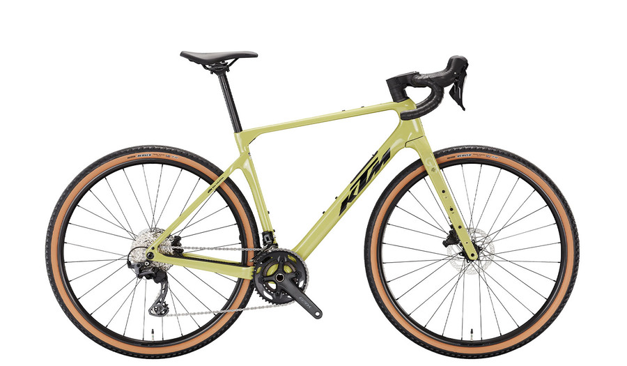BICICLETA GRAVELATOR PRO 2X KEEN GREEN 26 KTM — vista geral