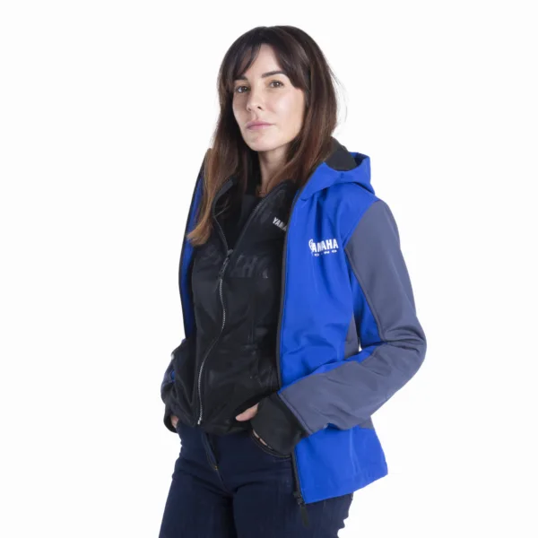 BLUSÃO DE CONDUÇÃO PADDOCK BLUE PARA SENHORA YAMAHA — vista geral