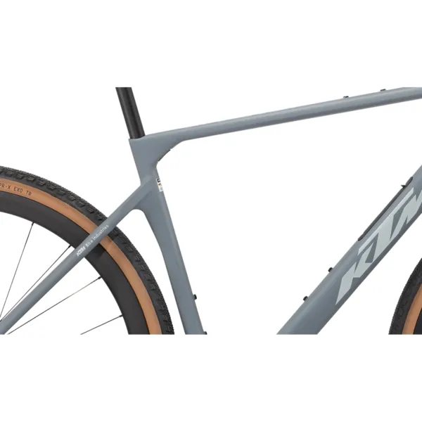 BICICLETA GRAVELATOR ELITE DI2 BLUE GREY MATT 26 KTM — componentes