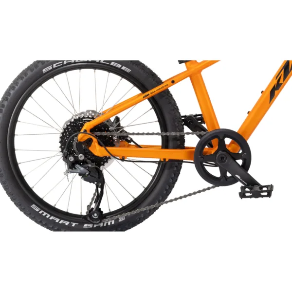 BICICLETA WILD CROSS 20 AZUL KTM — detalhe
