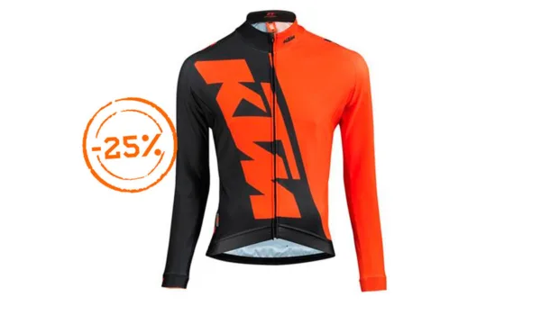 CAMISOLA FACTORY TEAM RACE WINTER KTM — vista geral