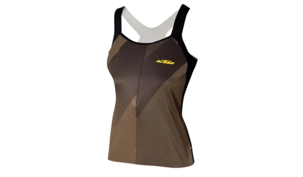 CAMISOLA LINE LADY OLIVE KTM — vista geral