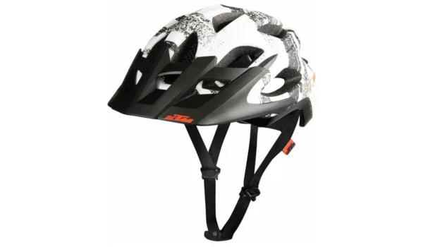 CAPACETE CHARACTER II GREY MATT KTM — vista geral