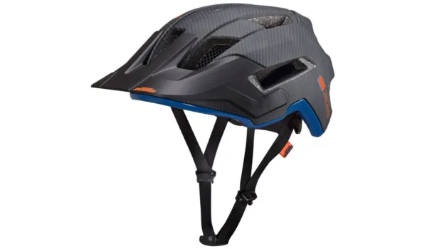 CAPACETE FACTORY ENDURO II AZUL/CINZA KTM — vista geral