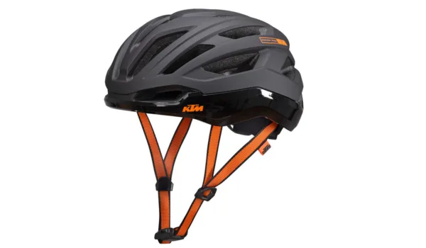 CAPACETE FACTORY PRIME PRETO KTM — vista geral
