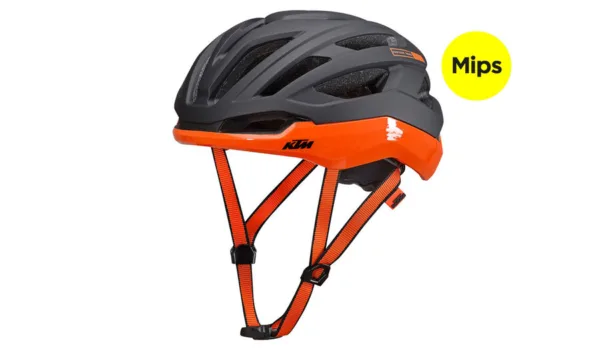 KTM Factory Prime MIPS Laranja — vista geral