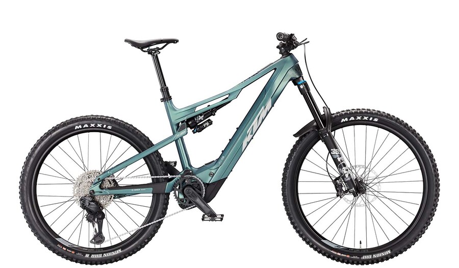KTM Macina Prowler Elite Di2 Royal Teal Matt 26 — vista geral