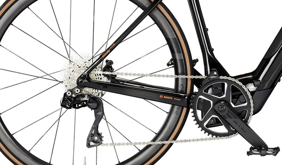 KTM Macina Revelator SX Prime Di2 26 — detalhe