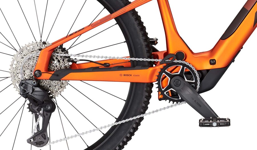 KTM Macina Scarp SX Master Di2 26 — detalhe