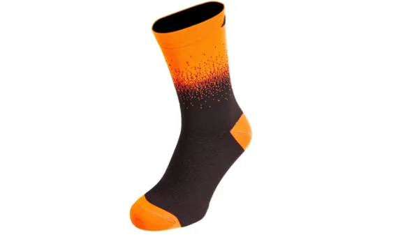 MEIAS FACTORY TEAM LARANJA/PRETO KTM — vista geral