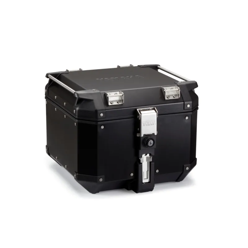TOP CASE ADVENTURE EM PRETO YAMAHA — vista geral