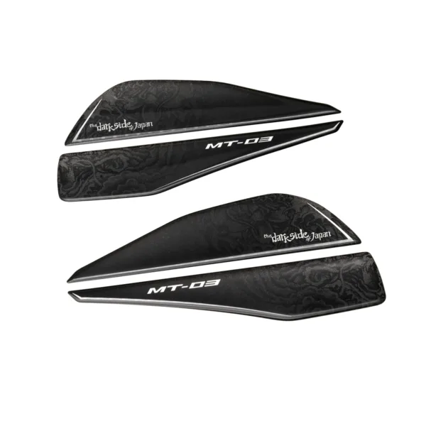 PROTEÇÕES DE DEPÓSITO LATERAIS YAMAHA — vista geral