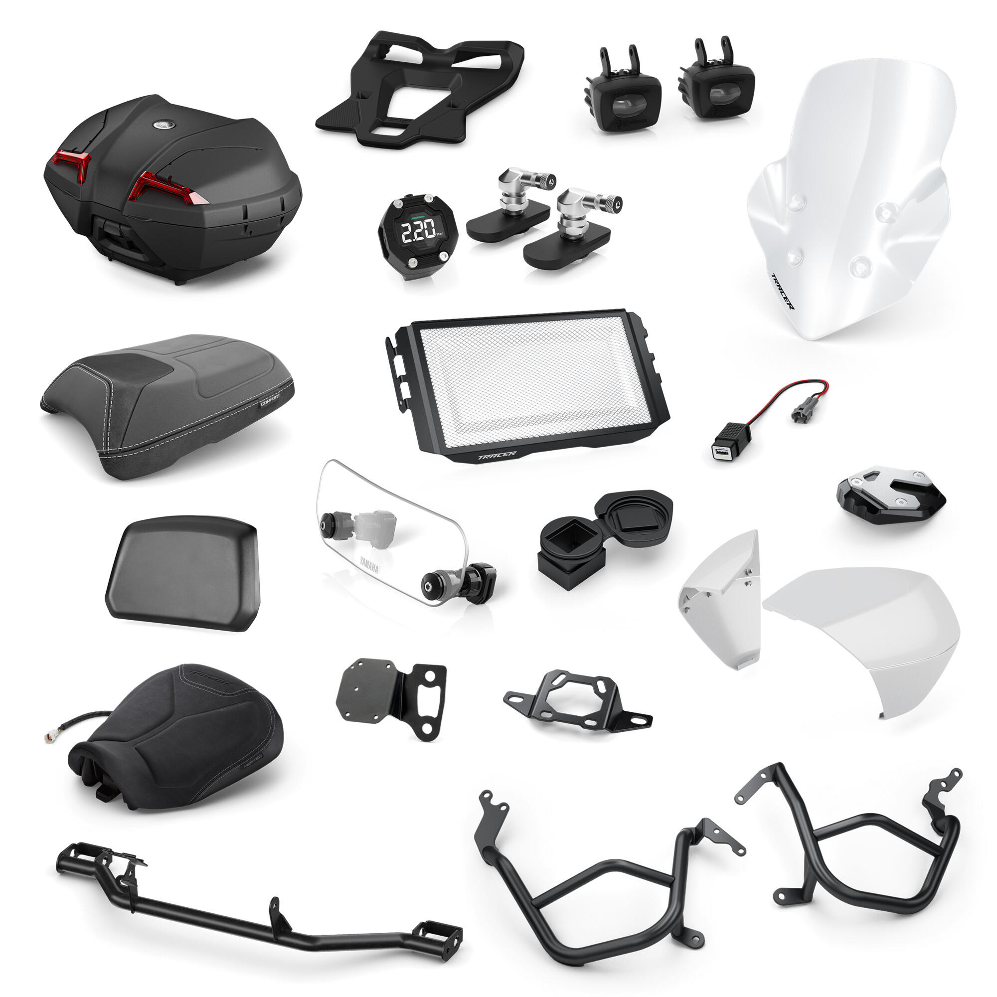 PACK TRAVEL PRO TRACER 9 GT YAMAHA — vista geral