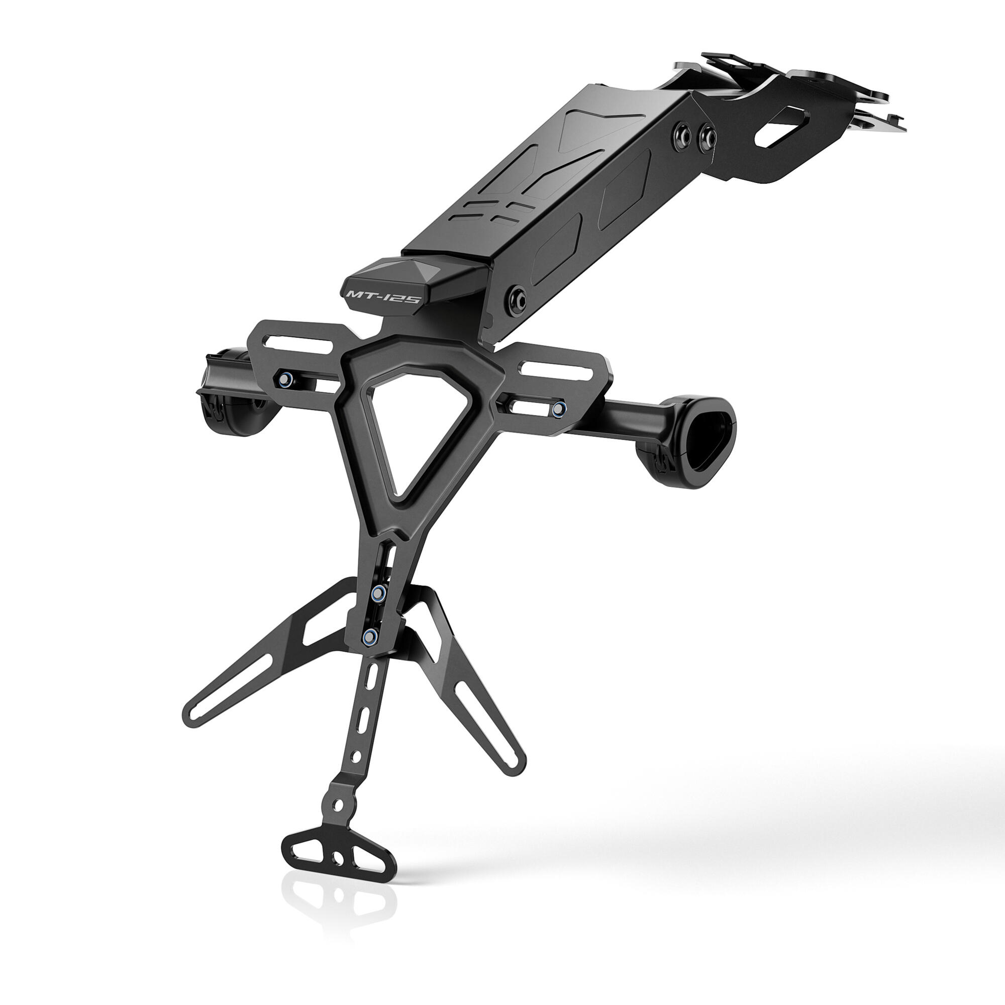 SUPORTE DE MATRÍCULA YAMAHA — vista geral