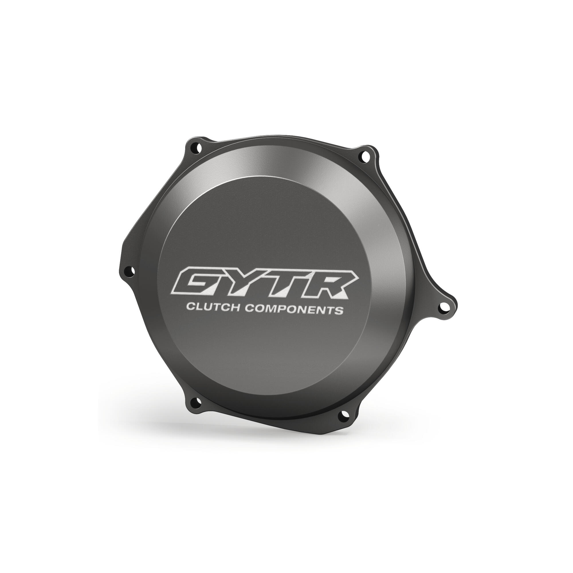 TAMPA PARA EMBRAIAGEM EM ALUMÍNIO POLIDO GYTR® YAMAHA — vista geral