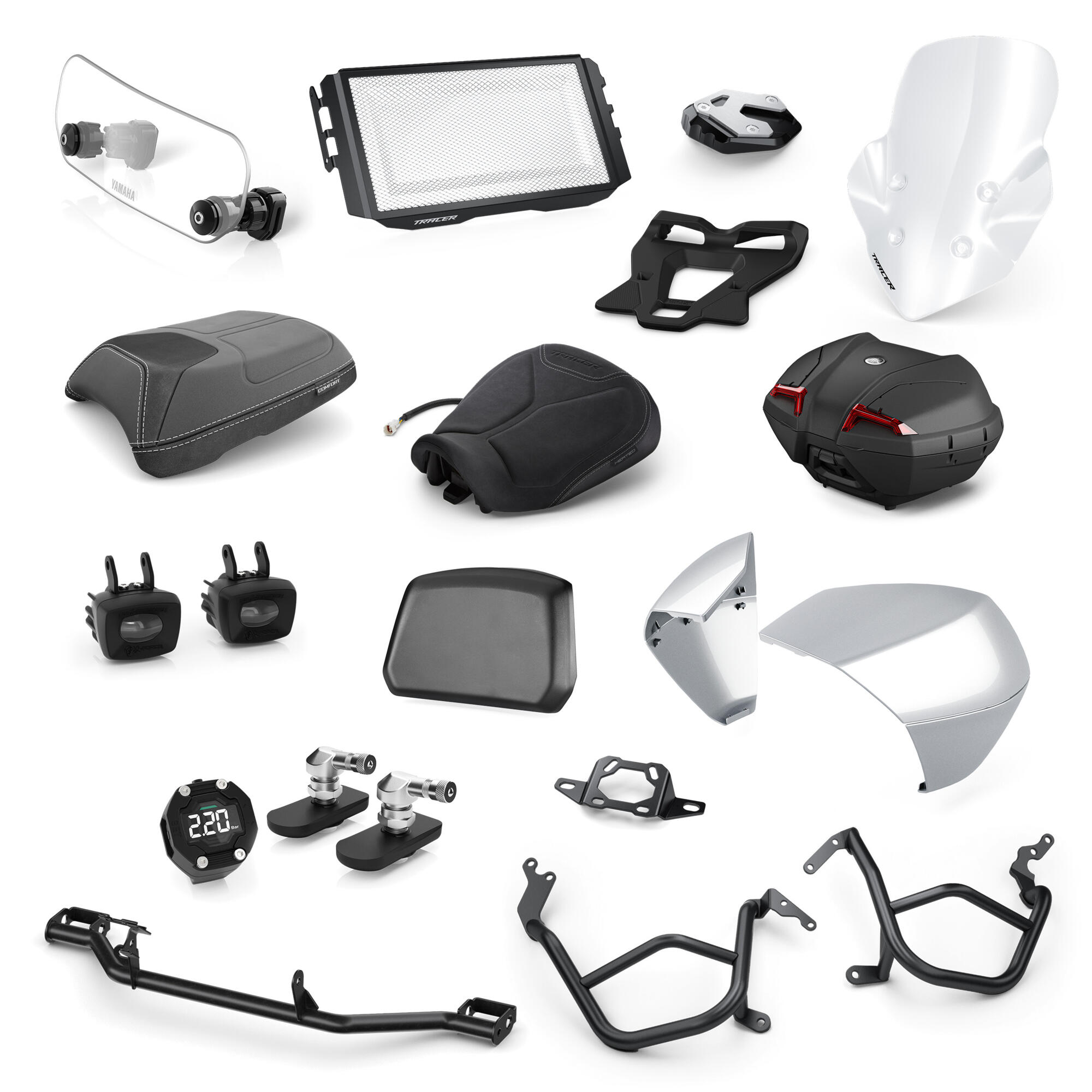 PACK TRAVEL PRO TRACER 9 GT+ YAMAHA — vista geral