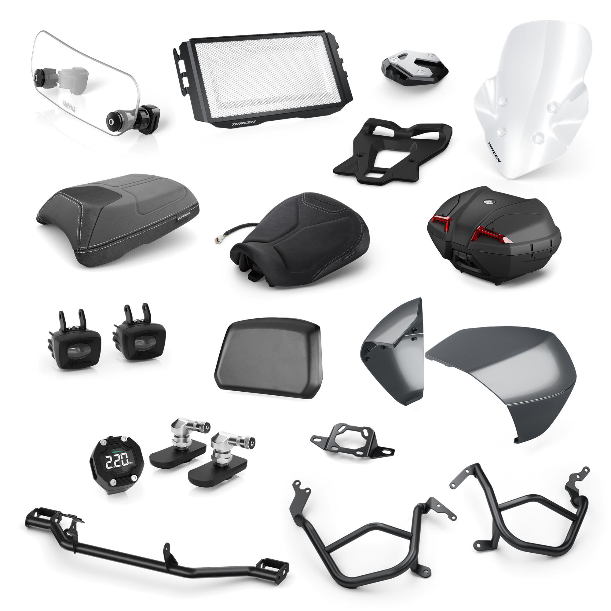 PACK TRAVEL PRO TRACER 9 GT+ YAMAHA — vista geral