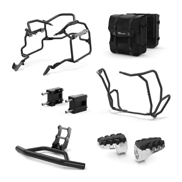 PACK ADVENTURE ALUMINIUM PARA A TENERE WORLD RAID YAMAHA — vista geral