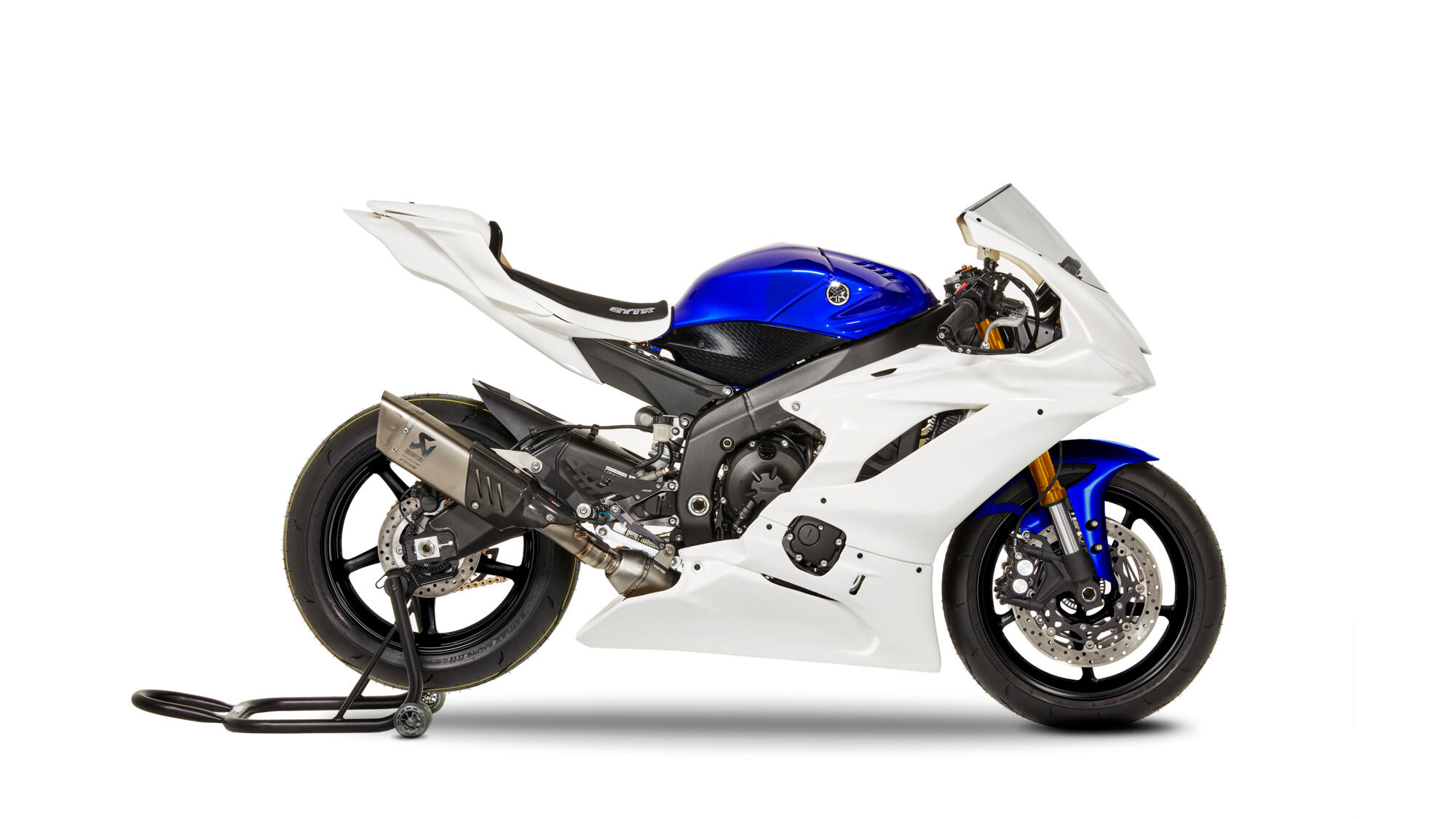 MOTO R6 GYTR YAMAHA — estudio lateral