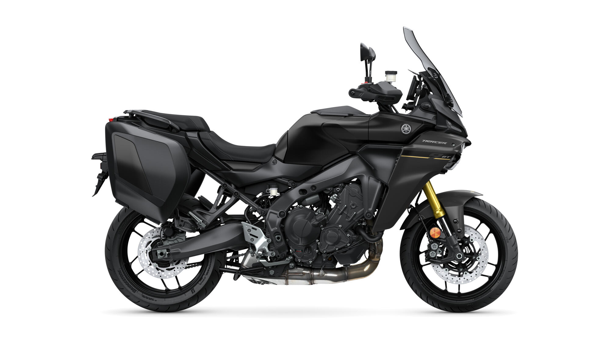 MOTO TRACER 9 GT YAMAHA — estudio lateral
