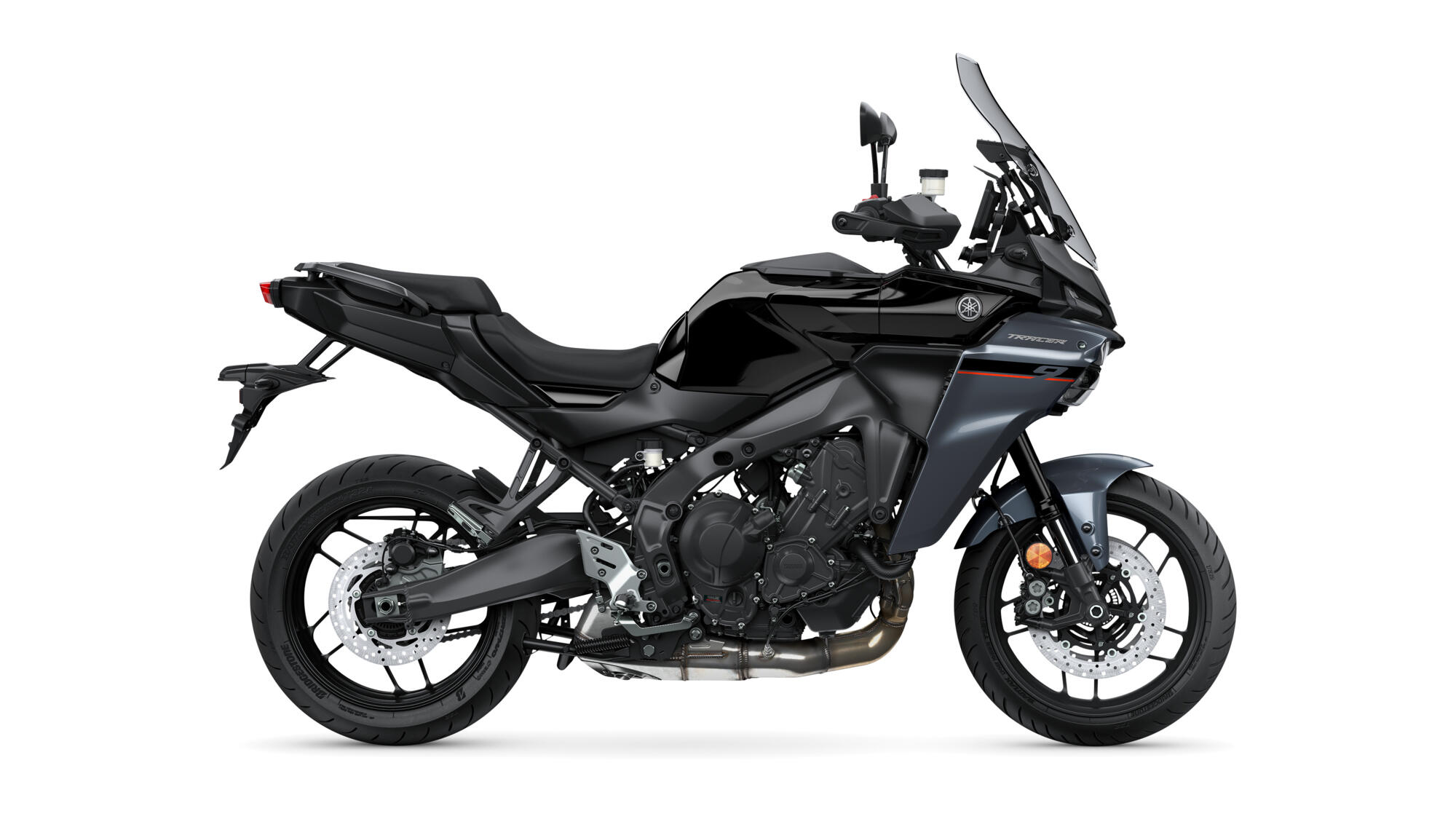 MOTO TRACER 9 YAMAHA — estudio lateral