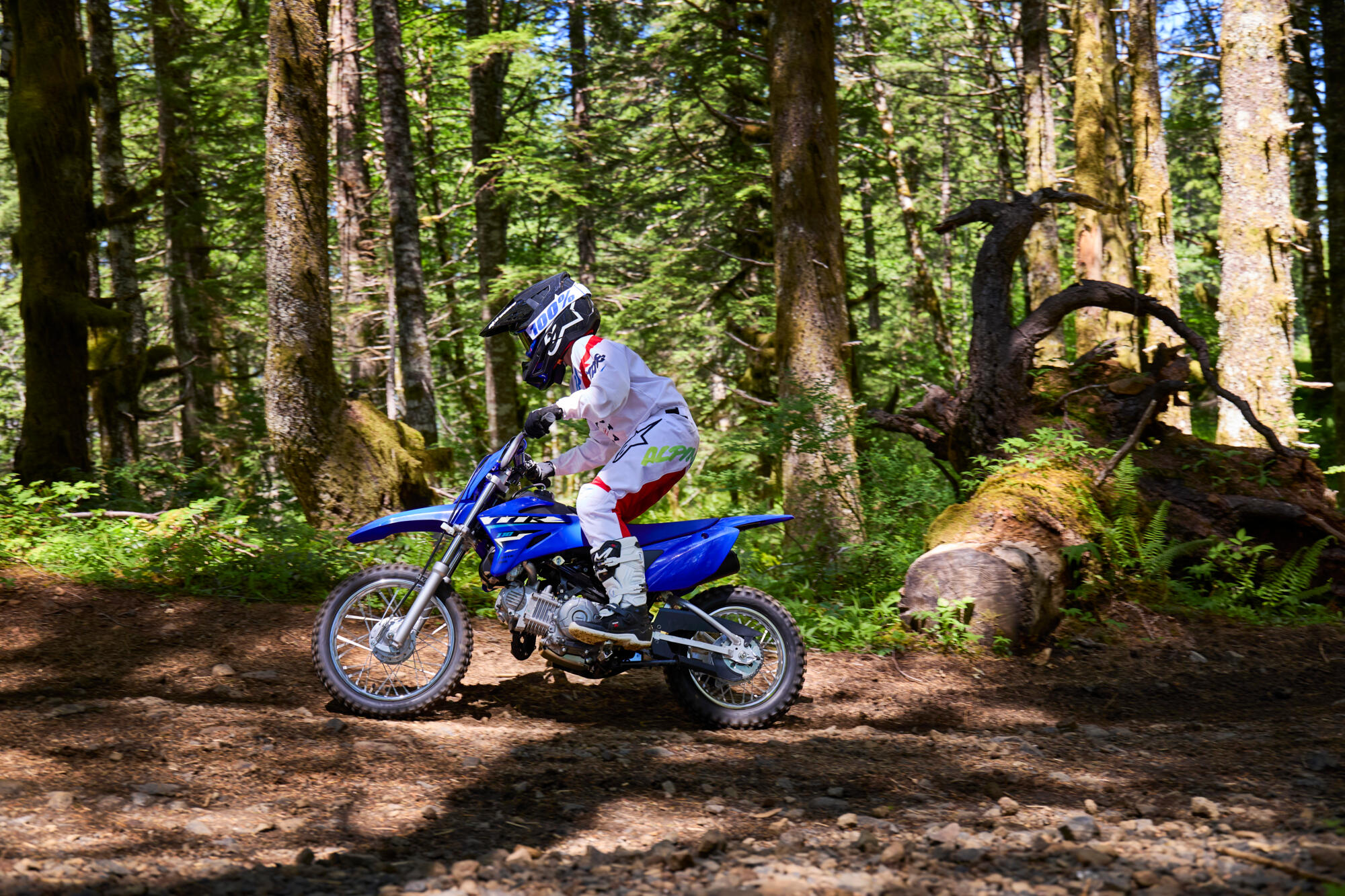 MOTO TT R110 YAMAHA — em estrada 2