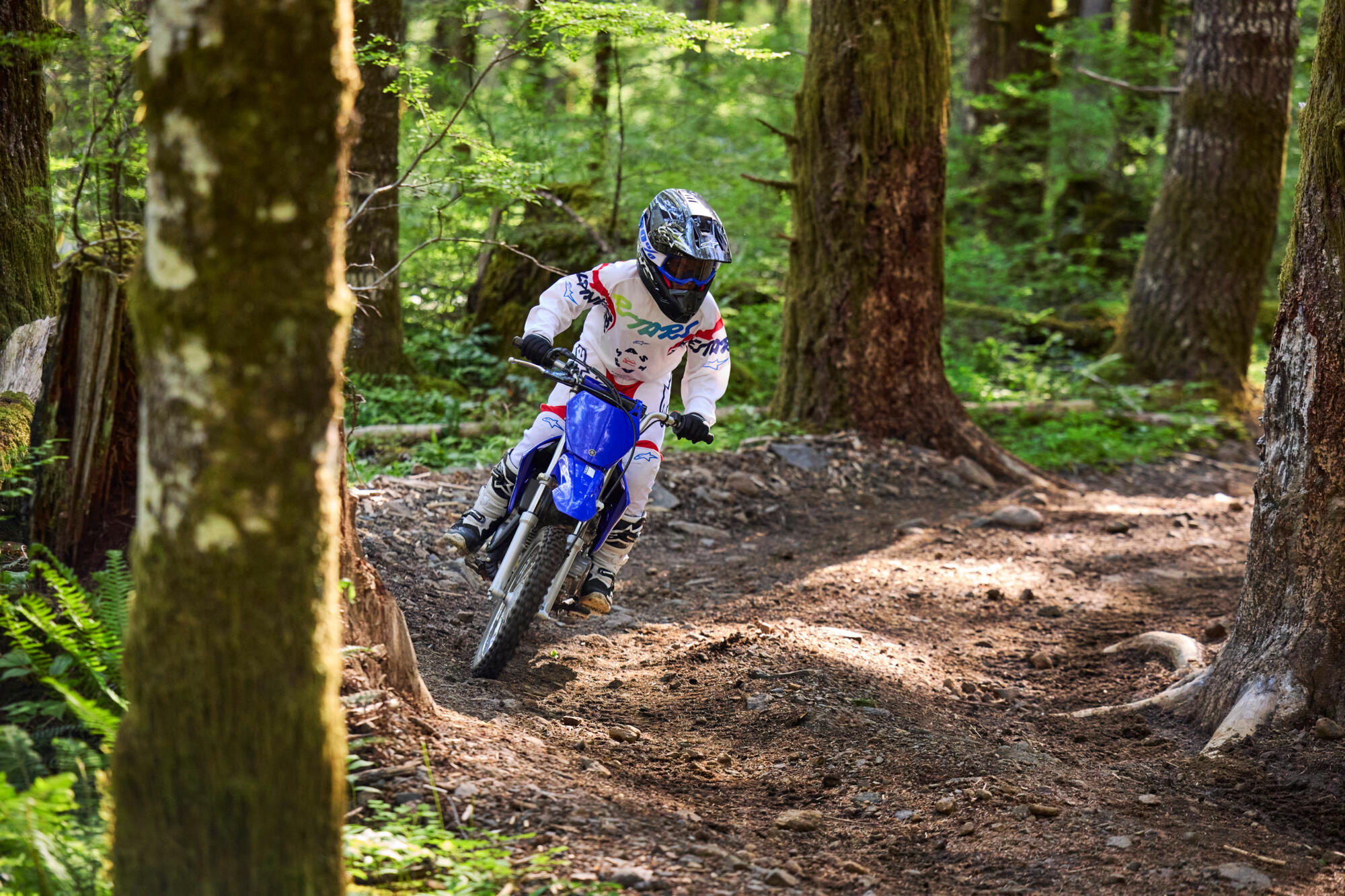MOTO TT R110 YAMAHA — em estrada 3
