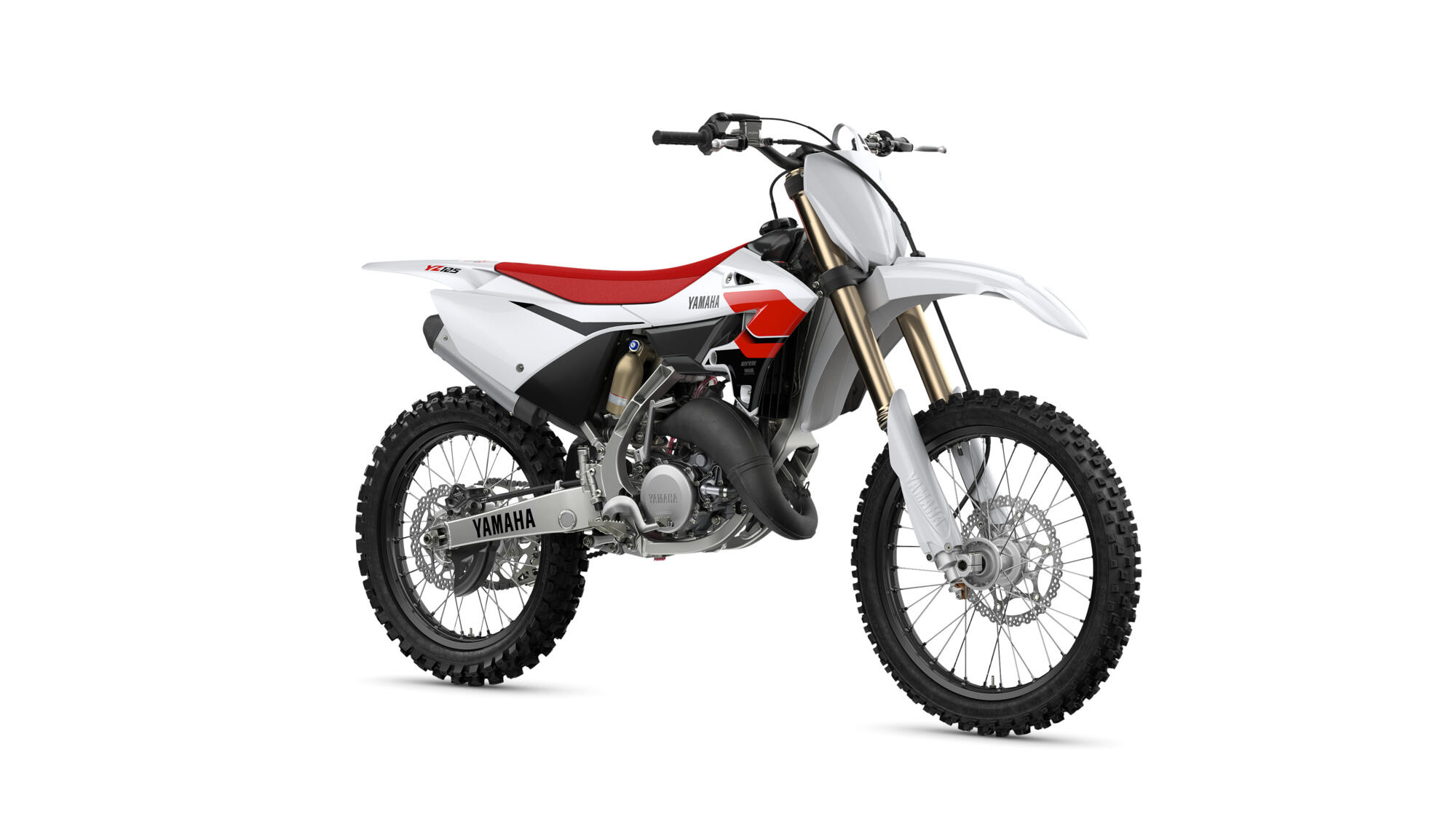 MOTO YZ125 70TH ANNIVERSARY EDITION YAMAHA — estudio frontal