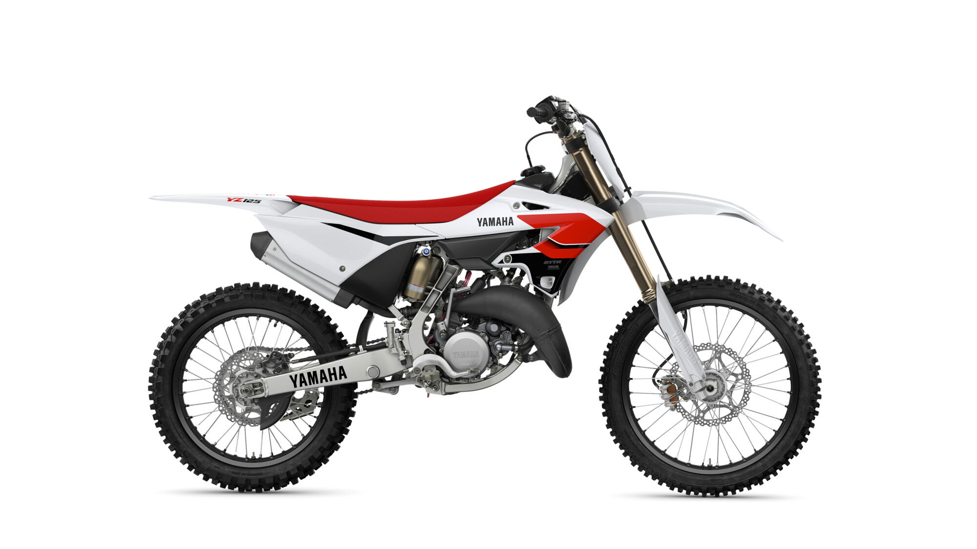 MOTO YZ125 70TH ANNIVERSARY EDITION YAMAHA — estudio lateral
