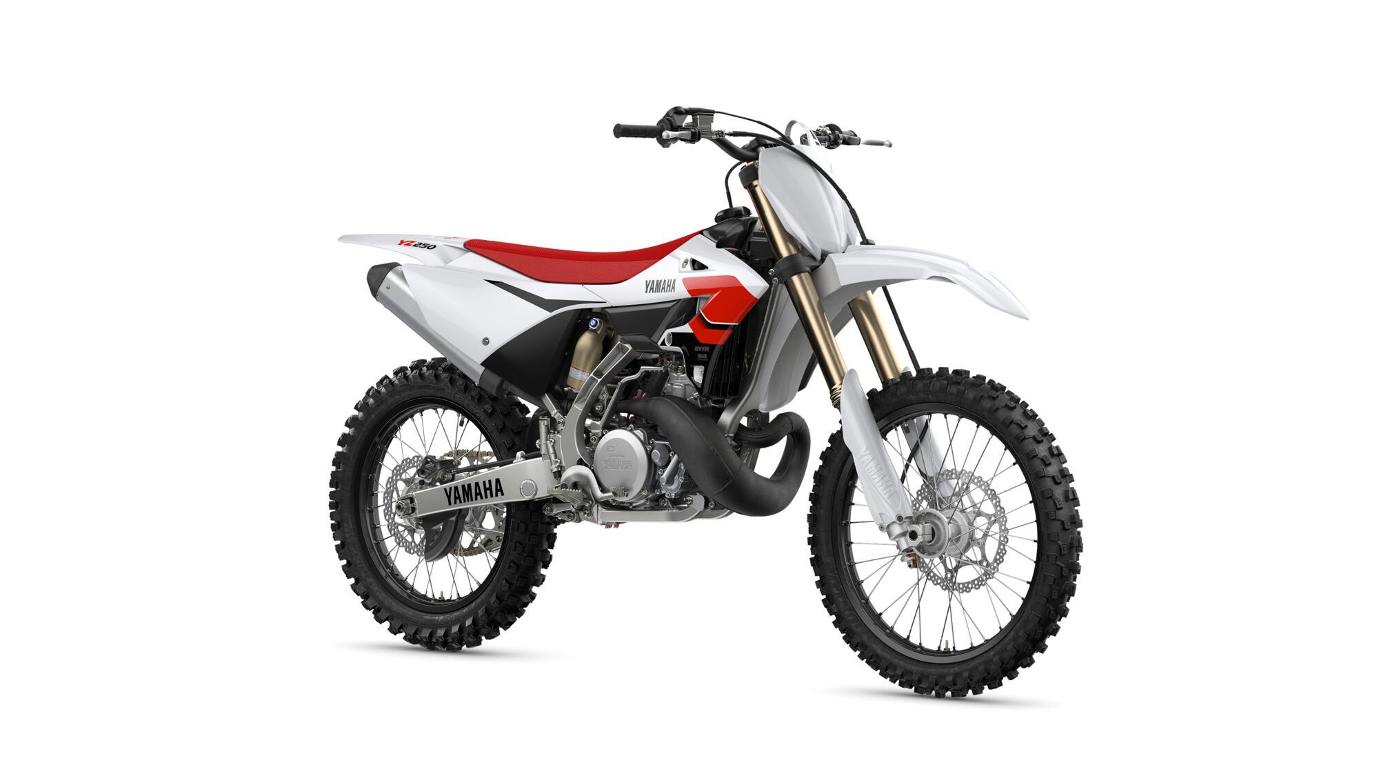 MOTO YZ250 70TH ANNIVERSARY EDITION YAMAHA — estudio frontal