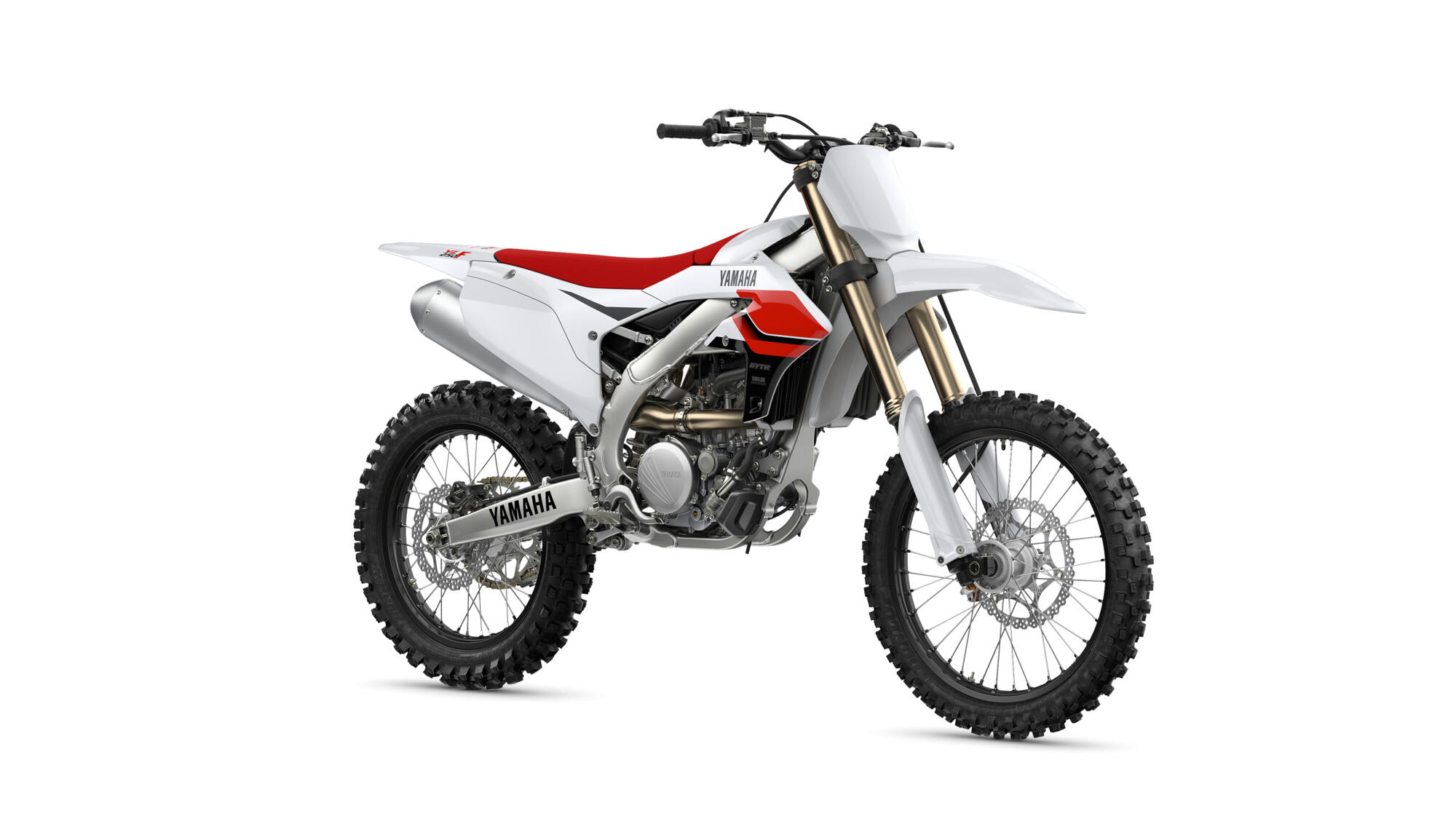 MOTO YZ250F 70TH ANNIVERSARY EDITION YAMAHA — estudio frontal
