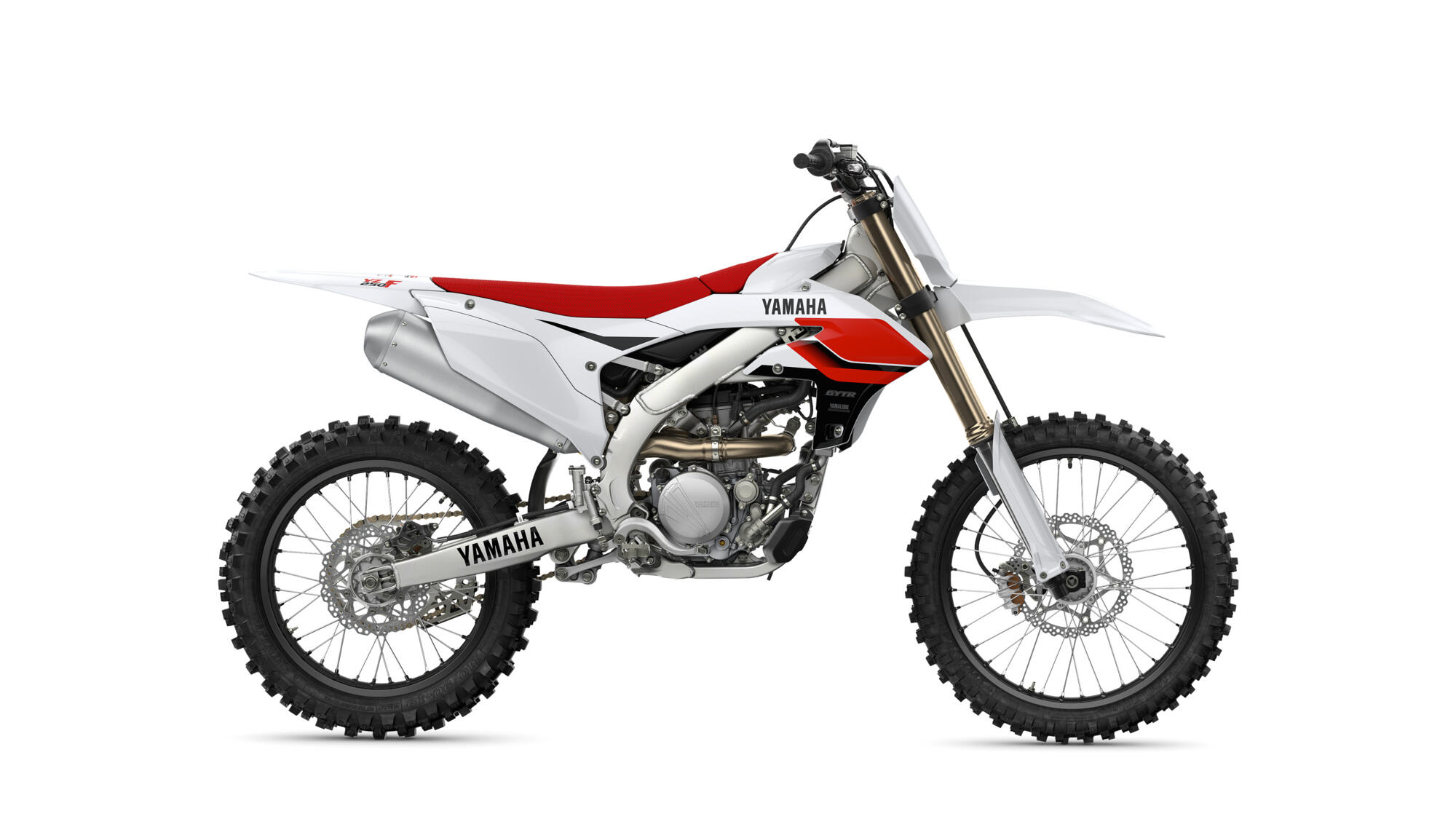 MOTO YZ250F 70TH ANNIVERSARY EDITION YAMAHA — estudio lateral