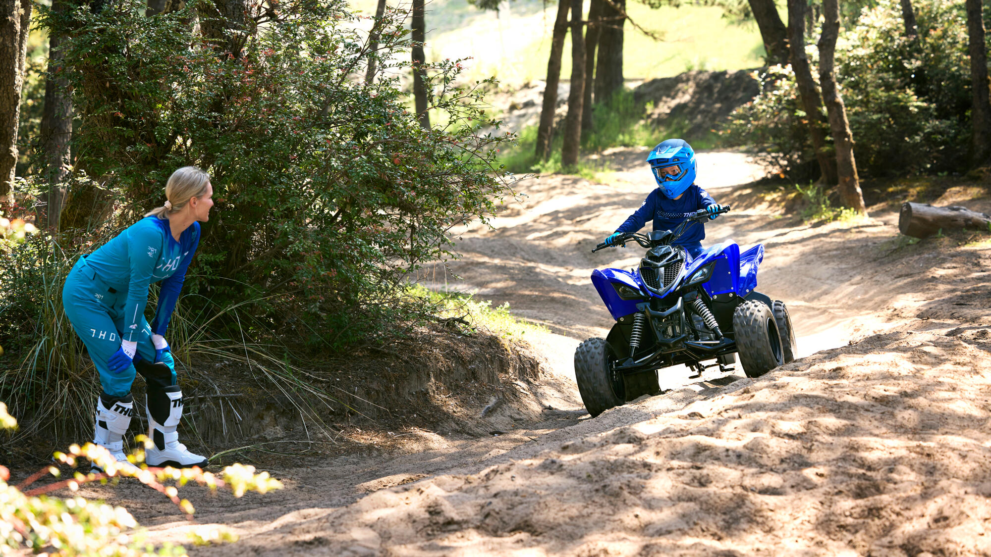 QUAD YFM110R YAMAHA — vista geral
