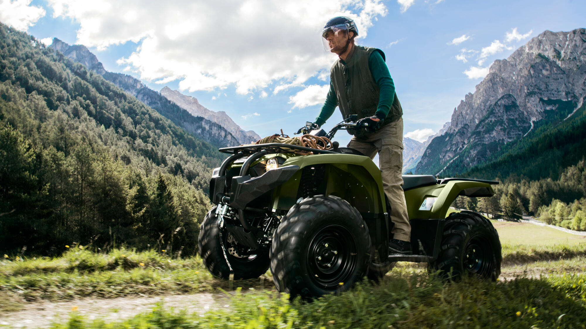 QUAD KODIAK 450 YAMAHA — vista geral