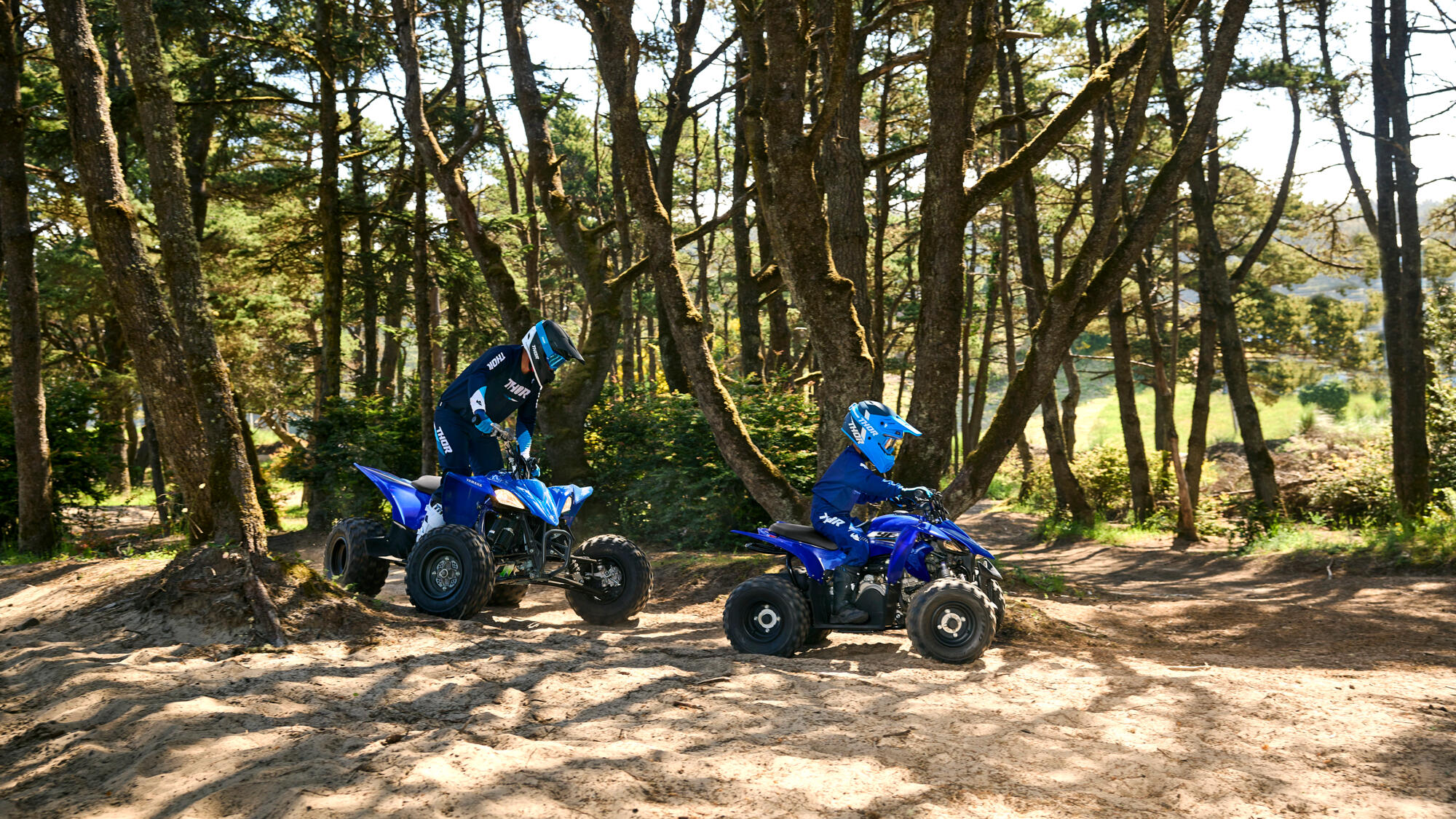 QUAD YFZ50 YAMAHA — vista geral