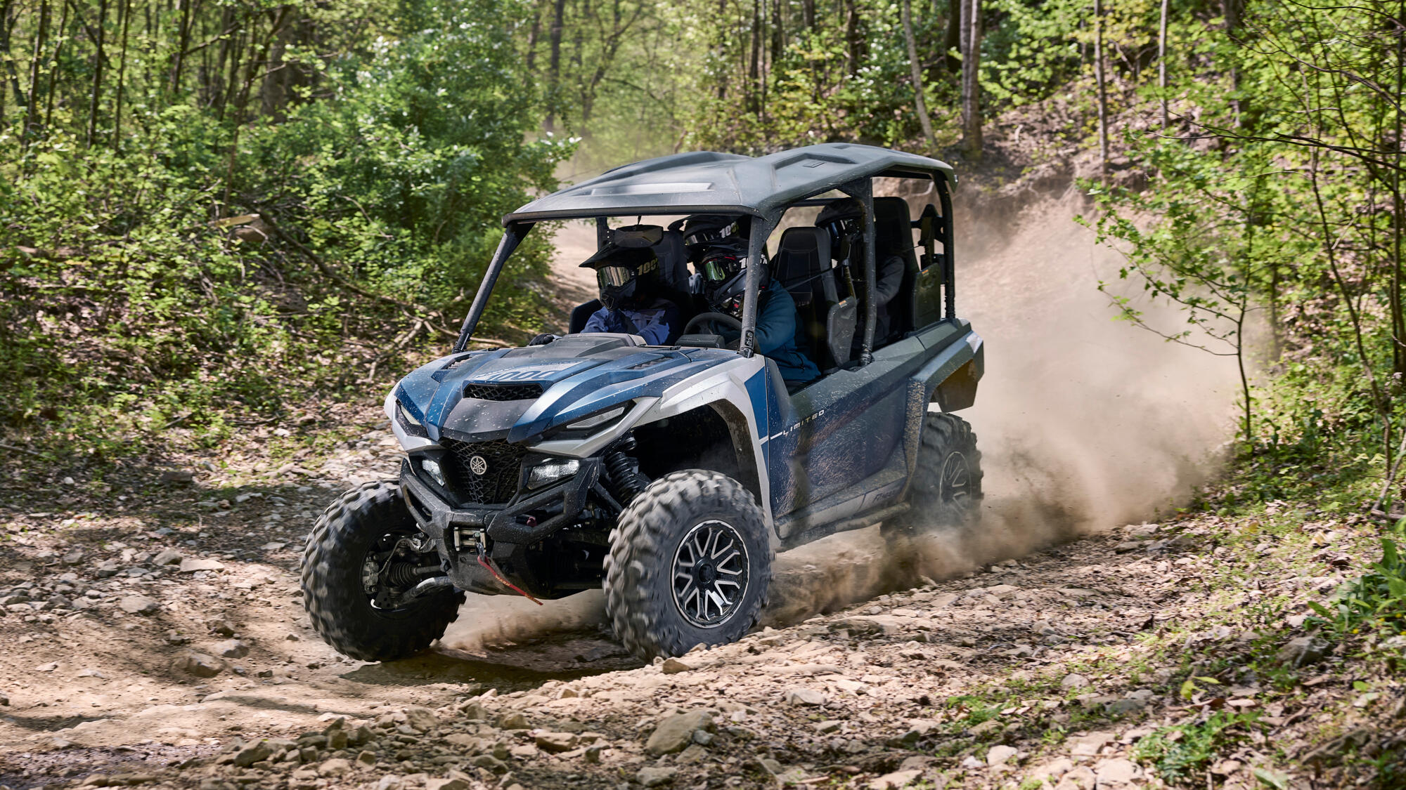 SIDE-BY-SIDE WOLVERINE RMAX4 1000 COMPACT LE YAMAHA — vista geral