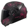 Capacete LS2 ADVANT II Sophia Preto Rosa Mate