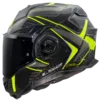 Capacete LS2 ADVANT X CARBON Future II Amarelo Hi-Vis Brilhante