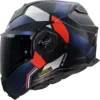 Capacete LS2 ADVANT X Ultra Azul/Vermelho Mate