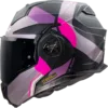 Capacete LS2 ADVANT X Ultra Cinza/Roxo Mate