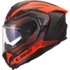 Capacete LS2 CHALLENGER II Dravix Vermelho Mate