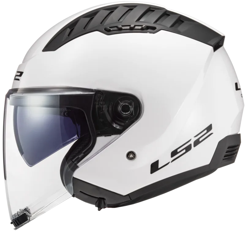 Capacete LS2 COPTER II Branco Brilhante