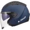 Capacete LS2 COPTER II Azul Marinho Mate