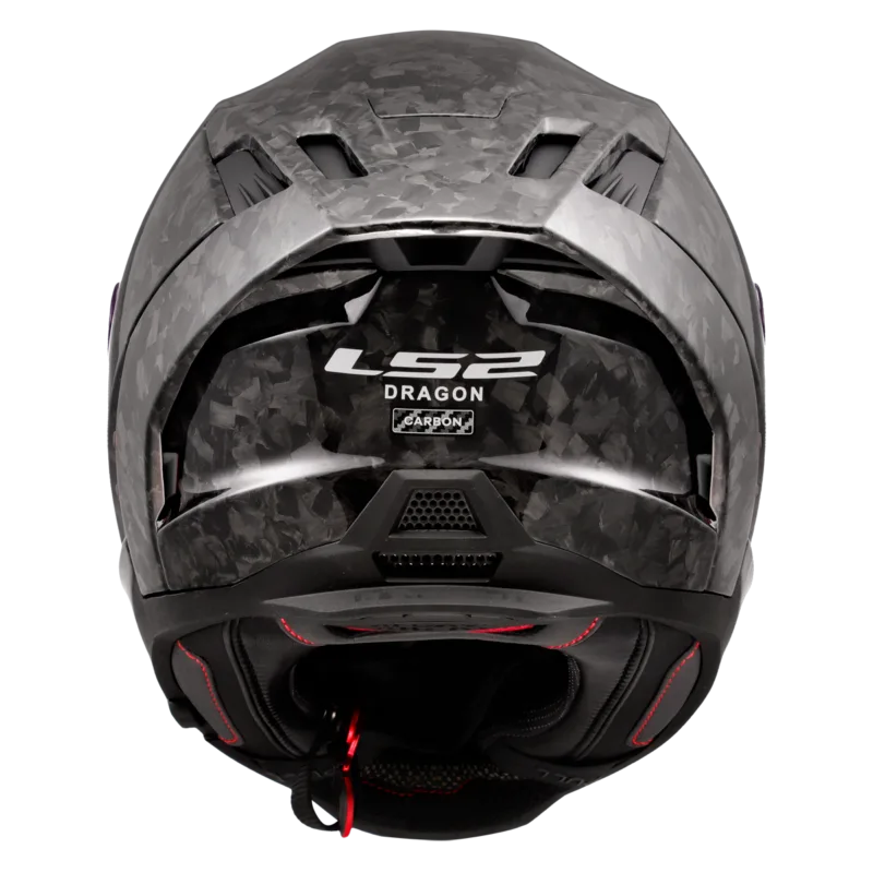 Capacete LS2 DRAGON Forged Carbono Brilhante