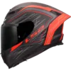 Capacete LS2 DRAGON Subic Vermelho Mate