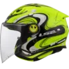 Capacete LS2 FUNNY II Glup Amarelo Hi-Vis Brilhante