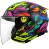 Capacete LS2 FUNNY II Joy Preto Brilhante