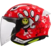 Capacete LS2 FUNNY II Paws Vermelho Mate