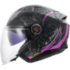 Capacete LS2 INFINITY II Lotus Rosa Mate