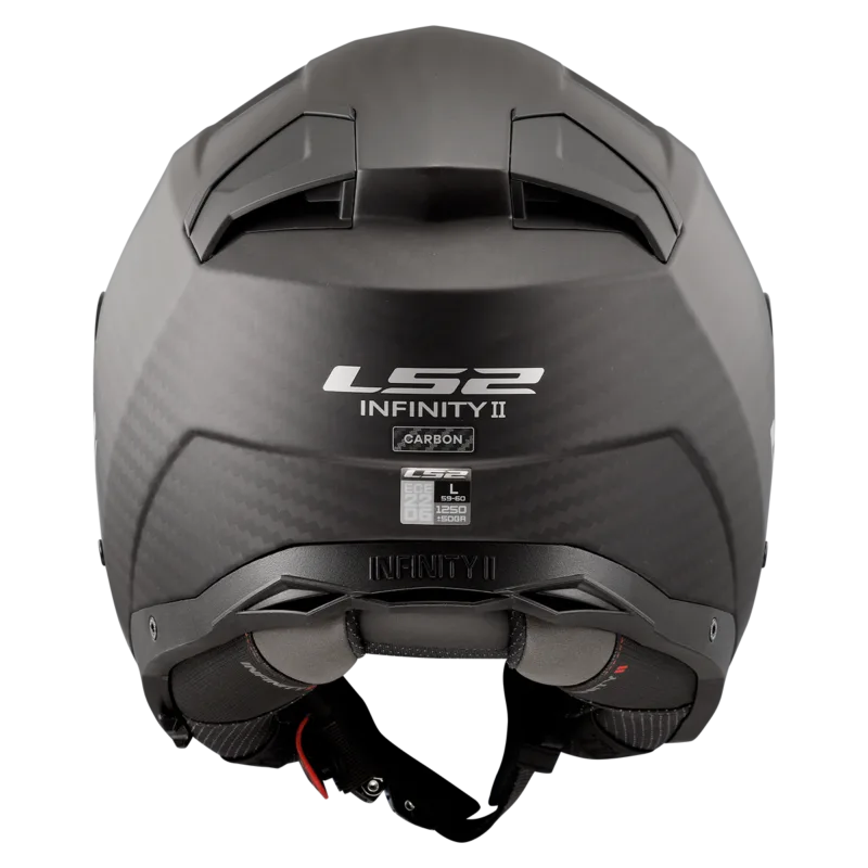 Capacete LS2 INFINITY II CARBON Carbono Mate